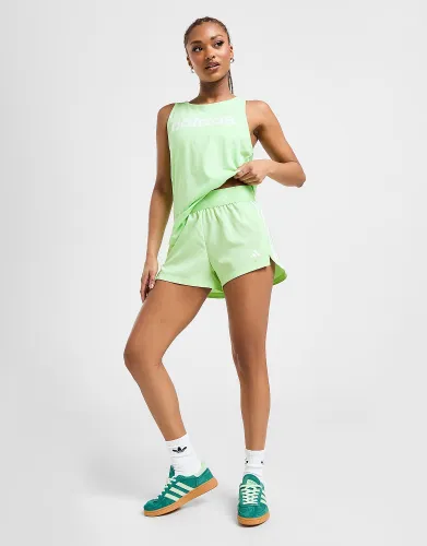 adidas Hyperglam Woven Shorts - Green - Womens