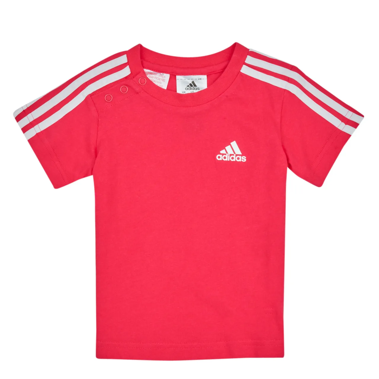 adidas  IB 3S TSHIRT  boys's Children's T shirt in Pink