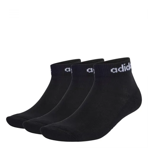 adidas IC1305 T LIN ANKLE 3P Socks Unisex black/white L