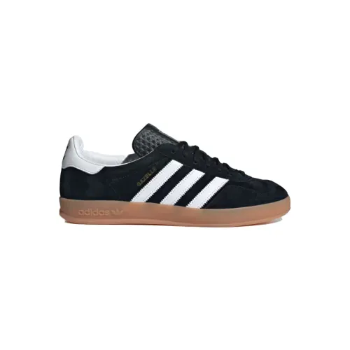 Adidas , Indoor Gazelle Sneakers ,Black male, Sizes: