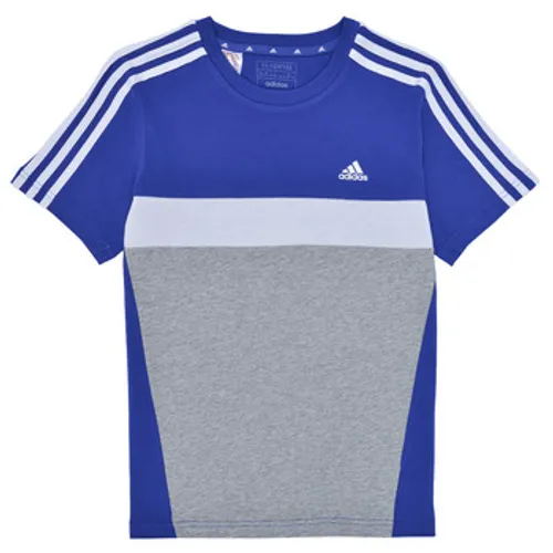 adidas  J 3S TIB T  boys's Children's T shirt in Blue