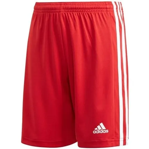 adidas  JR Squadra 21  boys's Children's Cropped trousers in Red