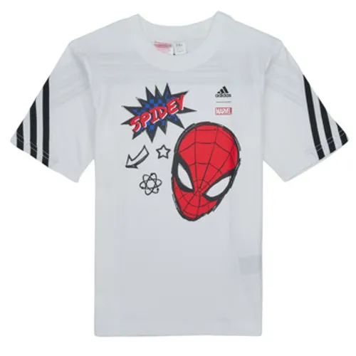 adidas  LB DY SM T  boys's Children's T shirt in White