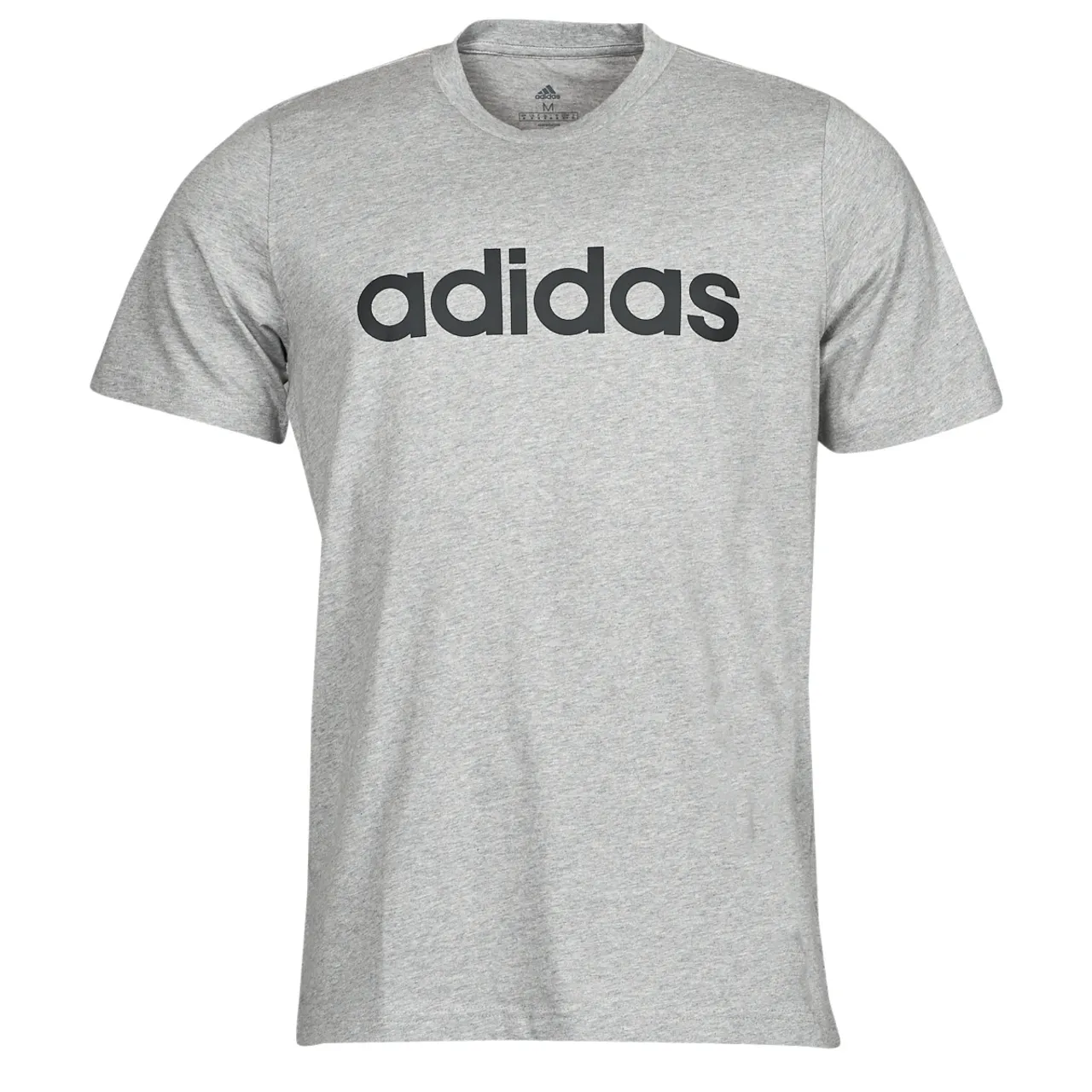 adidas  LIN SJ T-SHIRT  men's T shirt in Grey