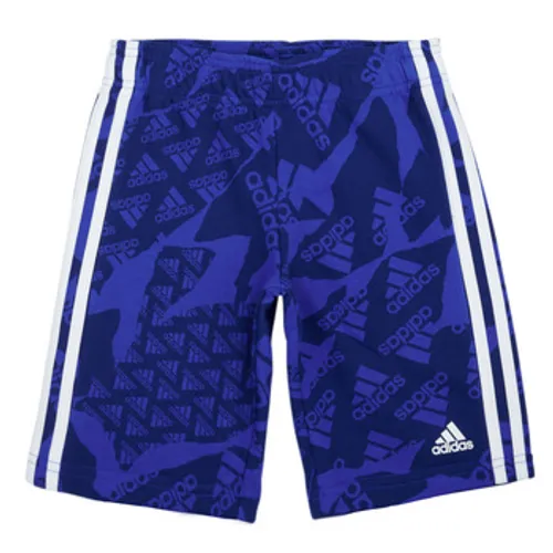 adidas  LK CAMLOG FT SH  boys's Children's shorts in Blue