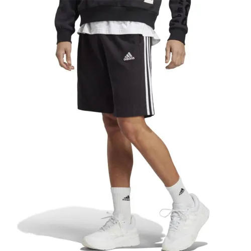 adidas Men Essentials Single Jersey 3-Stripes Shorts