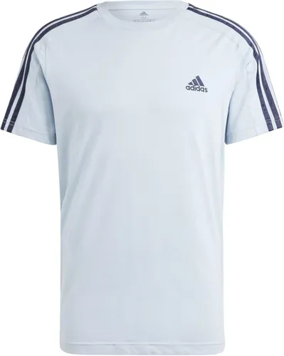 adidas Men Essentials Single Jersey 3-Stripes T-Shirt