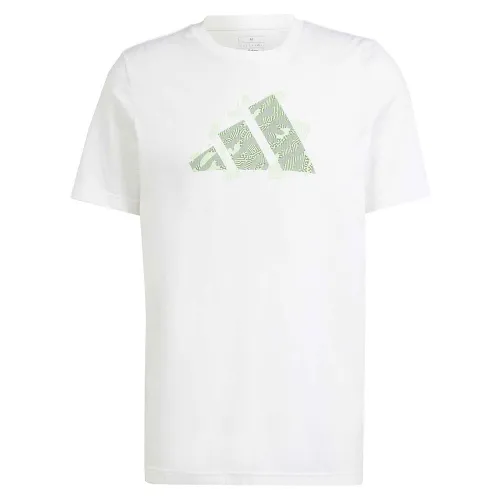 adidas Men Tennis Logo Slam Graphic T-Shirt