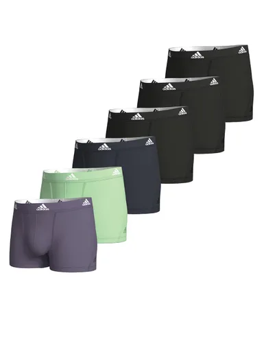 adidas Mens Boxer Shorts (3 or 6 Pack) Comfortable Cotton
