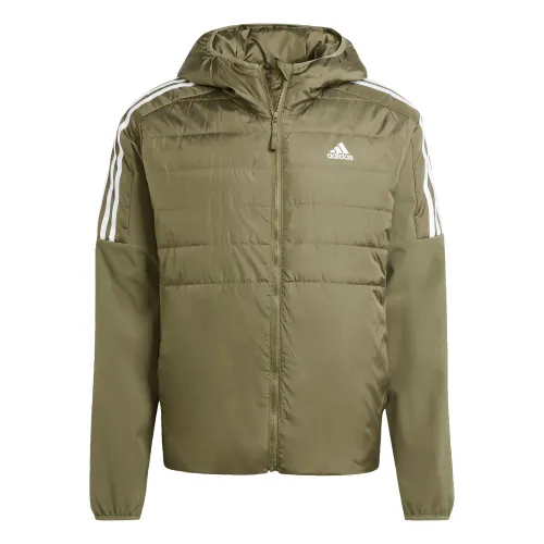 adidas Men's Essentials Insulated Hooded Hybrid Midweight