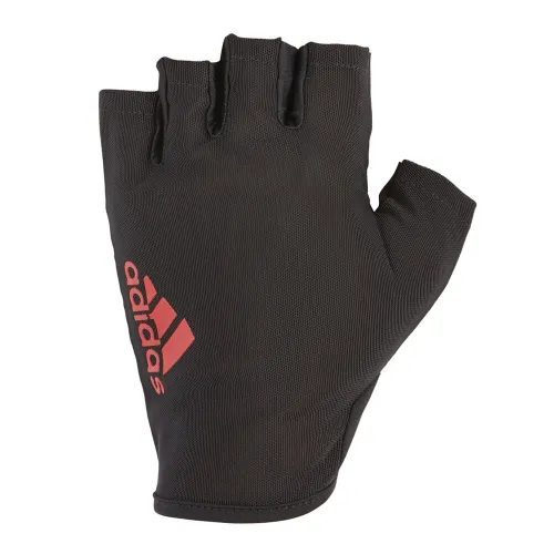 Adidas Mens Half Finger Essential Gloves - L