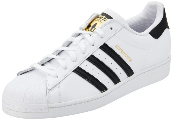 adidas Men's Superstar' Sneaker, Footwear White Core Black, 17 UK