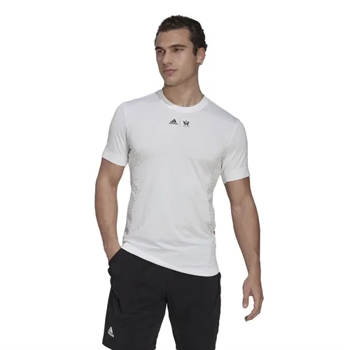 adidas Mens Tennis New York Graphic T-Shirt White