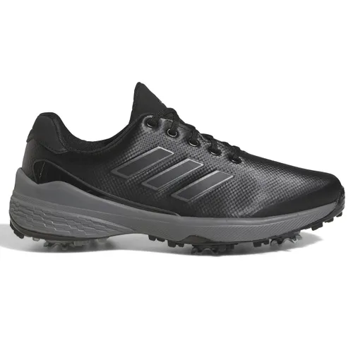 adidas Men's ZG23 Waterproof Spiked Golf Shoes, Mens, Black/grey/silver, 9 | American Golf