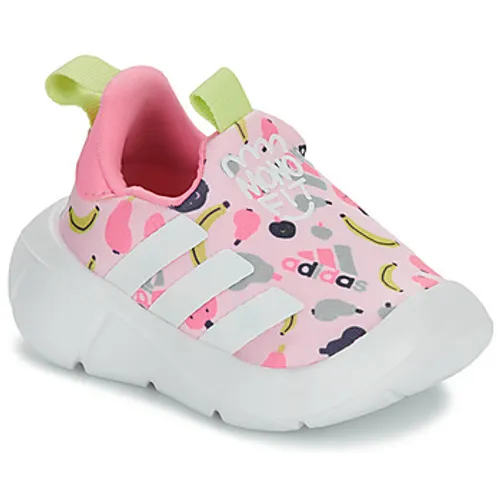 adidas  MONOFIT TR I  girls's Children's Shoes (Trainers) in Pink