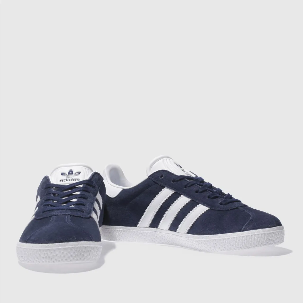 Adidas Navy & White Gazelle Youth Trainers