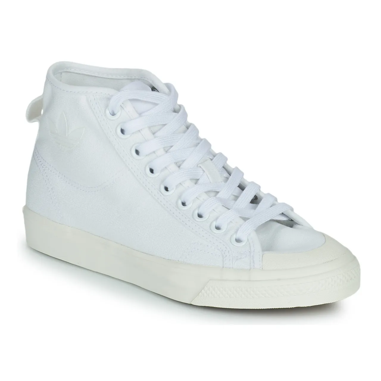 adidas  NIZZA HI  women's Shoes (Trainers) in White
