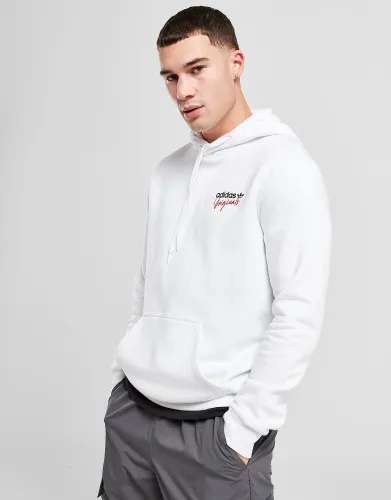 adidas Originals Brand Hoodie - White - Mens