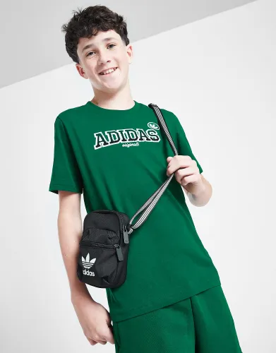 adidas Originals Collegiate Logo T-Shirt Junior - Green - Kids