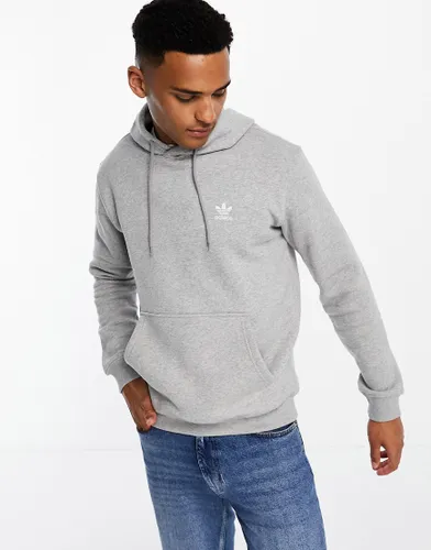 adidas Originals essential hoodie in light grey