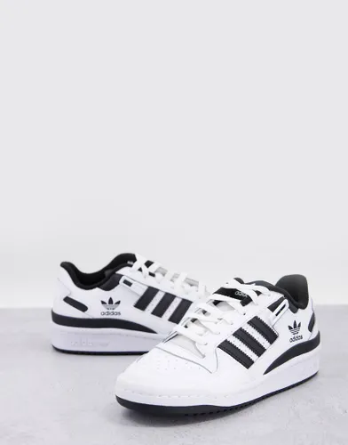 adidas Originals Forum Low trainers in white and black