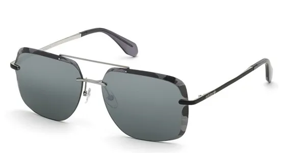 Adidas Originals OR0017 68C Men's Sunglasses Black Size 62