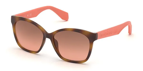 Adidas Originals OR0045 53F Women's Sunglasses Tortoiseshell Size 57