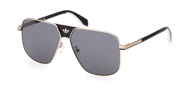 Adidas Originals OR0091 32A Men's Sunglasses Gold Size 60