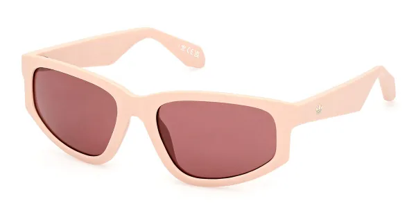 Adidas Originals OR0107 73S Women's Sunglasses Pink Size 55