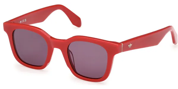 Adidas Originals OR0109 66A Men's Sunglasses Red Size 47