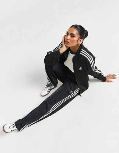 adidas Originals Oversized Firebird Track Pants - Black - Womens