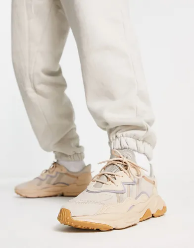 adidas Originals Ozweego trainers in sand-Neutral
