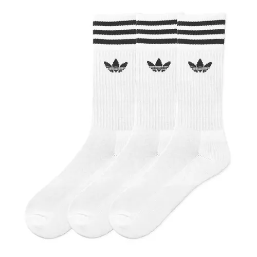 Adidas Originals Three Pack Logo Socks - White