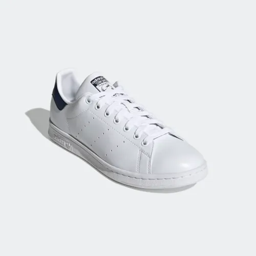 Adidas Originals , Timeless White and Green Stan Smith Sneakers ,White male, Sizes: