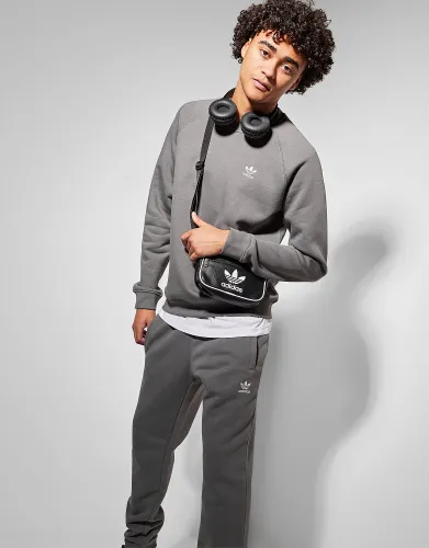adidas Originals Trefoil Essential Crew Sweatshirt - Grey - Mens