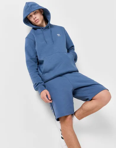 adidas Originals Trefoil Essential Fleece Hoodie - Blue - Mens