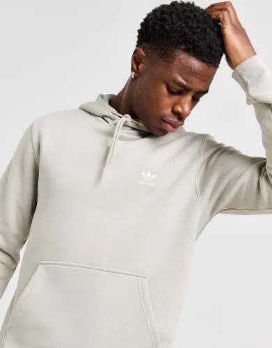 adidas Originals Trefoil Essential Fleece Hoodie - Putty Grey - Mens