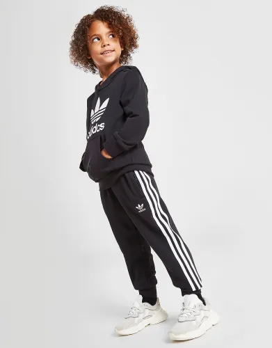 adidas Originals Trefoil Hooded Tracksuit Children - Black  - Womens