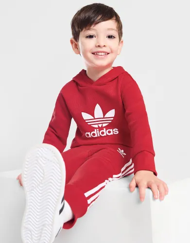 adidas Originals Trefoil Overhead Tracksuit Infant - Better Scarlet