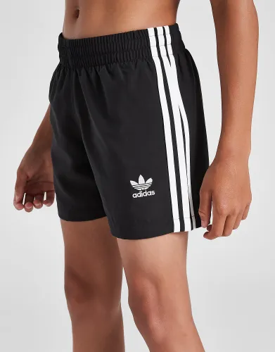 adidas Originals Trefoil Swim Shorts Junior - Black  - Mens