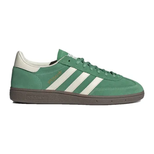 Adidas Originals , Vintage Handball Spezial Sneakers Green/White ,Green male, Sizes: 9 1/3 UK, 8 2/3 UK, 14 UK, 12 2/3 UK, 11 1/3 UK, 7 1/3 UK, 12 UK