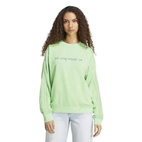 adidas Originals Womens Graphic Sweatshirt Glory Mint