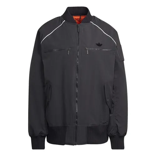 Adidas Originals Zip-Up Bomber Jacket - Grey