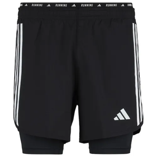 adidas - Own The Run 3-Stripes 2in1 Shorts - Running shorts