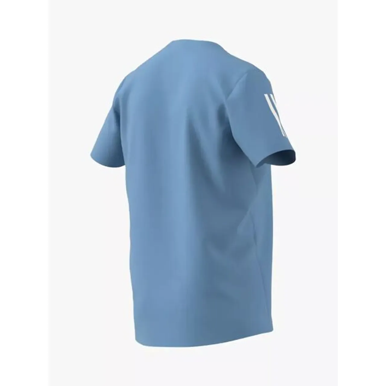 adidas Own The Run Short Sleeve T-Shirt - Semi Blue Burst - Male