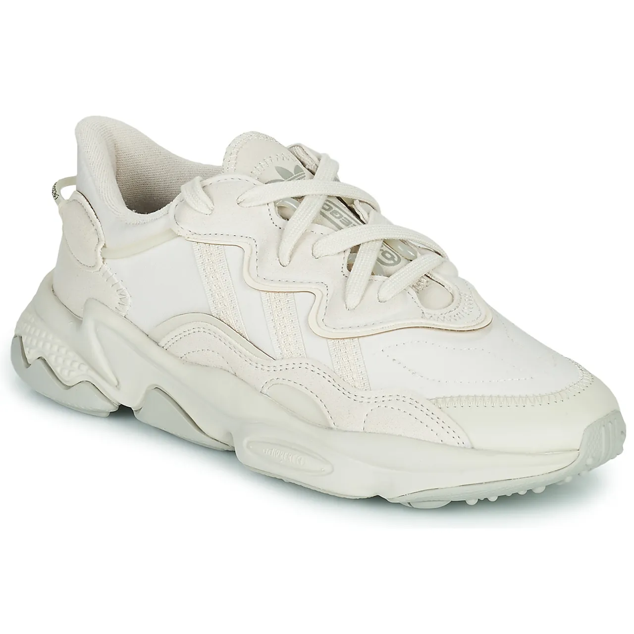 adidas  OZWEEGO J  boys's Children's Shoes (Trainers) in Beige