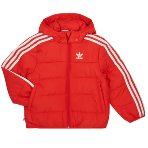 adidas  PADDED JACKET  boys's Children's Jacket in Red