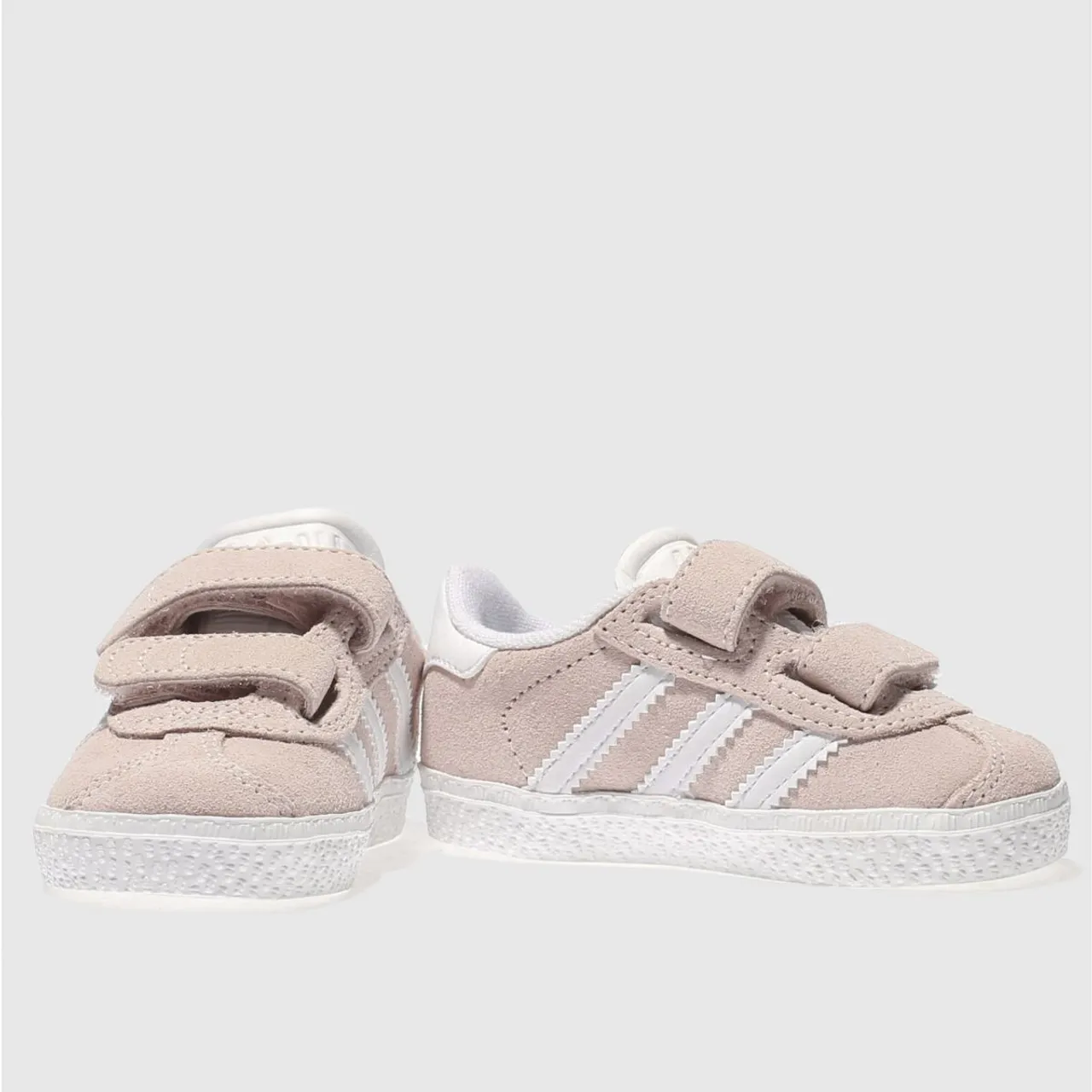 Adidas Pale Pink Gazelle Girls Toddler Trainers