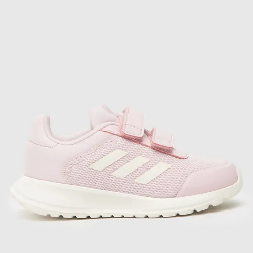 Adidas Pale Pink Tensaur Run 2.0 Girls Toddler Trainers