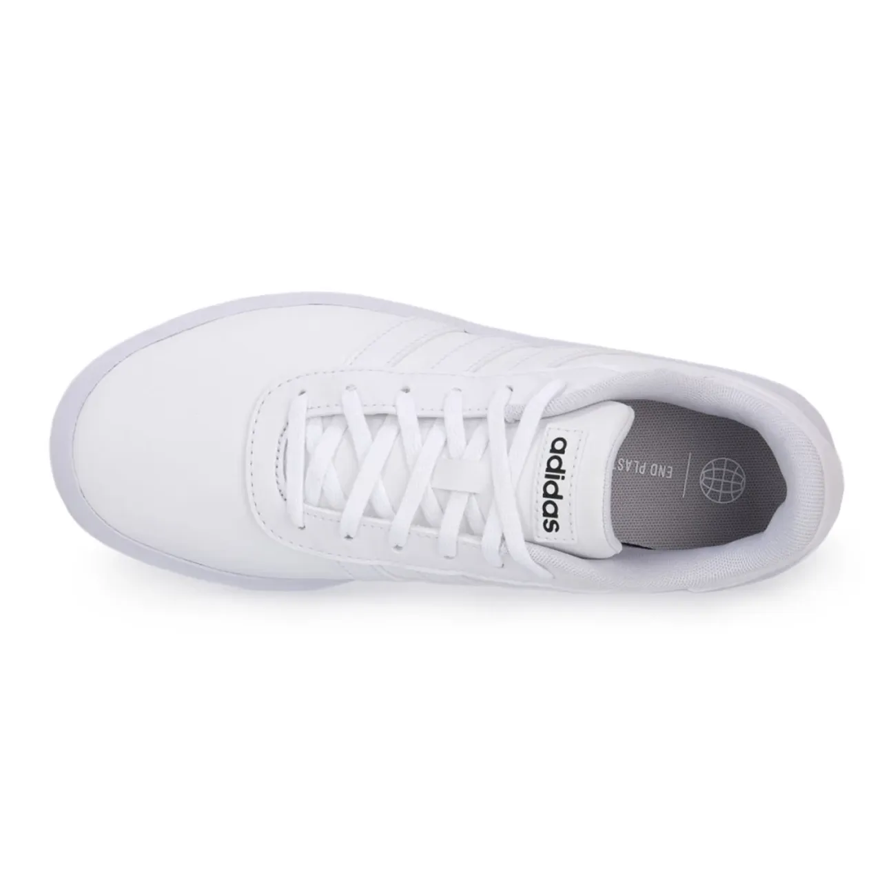 Adidas , Platform Court Sneakers ,White female, Sizes: